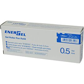 Paczka Wkłady do cienkopisu kulkowego EnerGel niebieskie LRN5-CX 12 sztuk