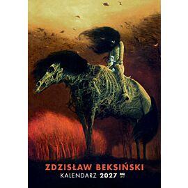 Kalendarz Beksiński 2027 A3 wzór 8