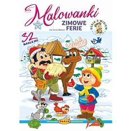 Zimowe ferie. Malowanki