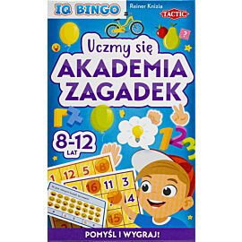 Gra Uczmy się Akademia Zagadek IQ Bingo