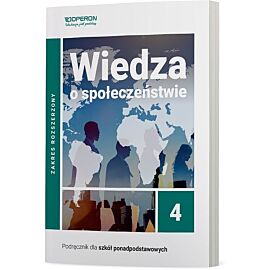 Wiedza o społeczeństwie podręcznik 4 liceum i technikum zakres rozszerzony