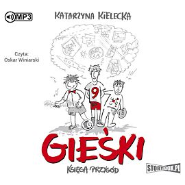 Gieśki Księga przygód (audiobook CD)