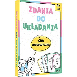 Zdania do układania gra logopedyczna
