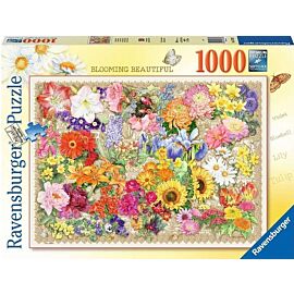 Puzzle 2d 1000 kwitnące kwiaty 16762