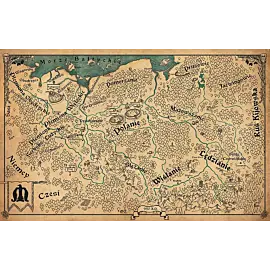 Mieszko - Podkładka na biurko / mapa