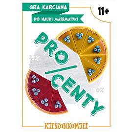 Procenty. Gra karciana do nauki matematyki. Kieszonkowiec