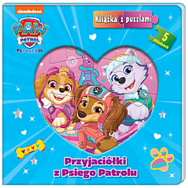 Psi Patrol. Książka z puzzlami. Przyjaciółki z Psiego Patrolu