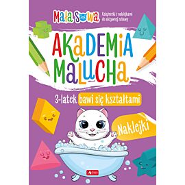 Akademia malucha. 3latek bawi się kształtami