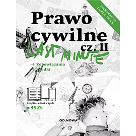Last Minute prawo cywilne. Część 2