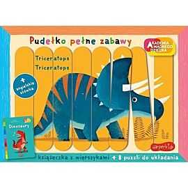 Dinozaury. Akademia mądrego dziecka. Pudełko pełne zabawy