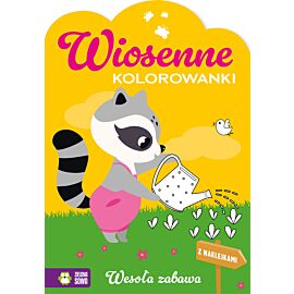 Wiosenne kolorowanki. Wesoła zabawa