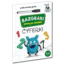 Bazgraki piszą po śladzie. Cyferki
