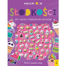 Wypukłe naklejki. Słodkości
