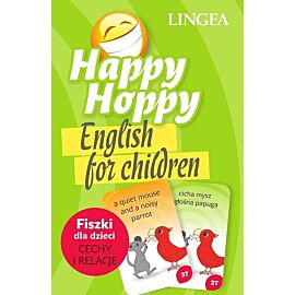 Happy Hoppy Fiszki dla dzieci: cechy i relacje