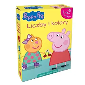 Świnka Peppa. Liczby i kolory. Karty edukacyjne w pudełku