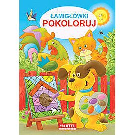 Łamigłówki - Pokoloruj