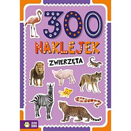 300 naklejek. Zwierzęta