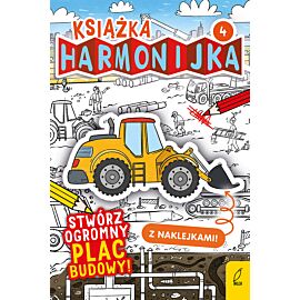 Książka harmonijka. Stwórz plac budowy cz.4
