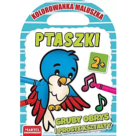 Ptaszki. Kolorowanka maluszka