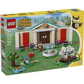LEGO Animal Crossing Blathers i kolekcja muzealna 77056