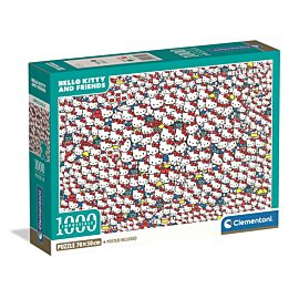 Puzzle 1000 Compact Impossible Hello Kitty 37119