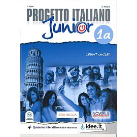 Progetto Italiano Junior 1a. Ćwiczenia do języka włoskiego, klasa 7, szkoła podstawowa. MEN
