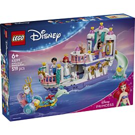 LEGO Disney Princess Królewska Łódź weselna Arielki 43299