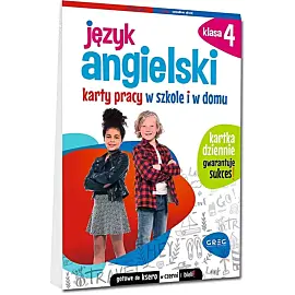 Język angielski. Karty pracy w szkole i w domu. Klasa 4