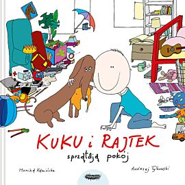 Kuku i Rajtek sprzątają pokój
