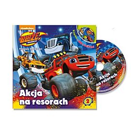 Akcja na resorach blaze i megamaszyny + dvd
