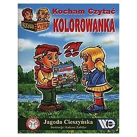 Kocham Czytać Kolorowanka