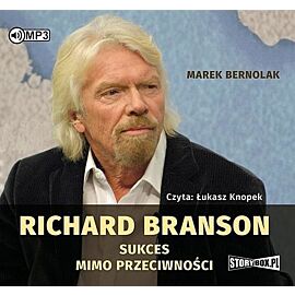 Richard Branson Sukces mimo przeciwności (audiobook CD)