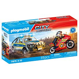 Playmobil Pościg policyjnym pick-upem 71875
