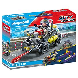 Playmobil Quad terenowy jednostki specjalnej 71147