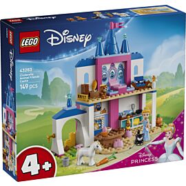 LEGO Disney Princess Zamek Kopciuszka i jej zwierzęcych przyjaciół 43283