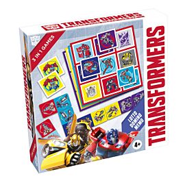 Transformers gra 3w1 (Lotto,Domino,Memo)