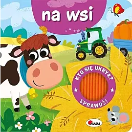 KTO SIĘ UKRYŁ? NA WSI z klapkami SENSORYCZNA