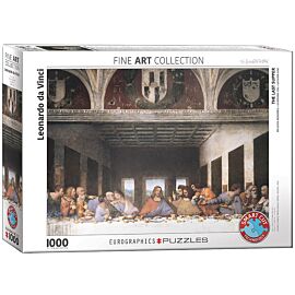 Puzzle 1000 ostatnia wieczerza, leonardo da vinci 6000-1320