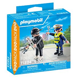 Playmobil Policjant i złodziej 71804