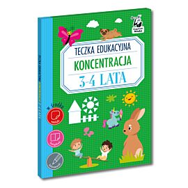 Teczka edukacyjna. Koncentracja. 3-4 lata. Kapitan Nauka