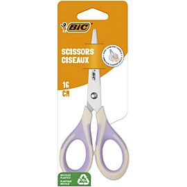 Nożyczki BIC Comfort 16cm blister 1szt.mix