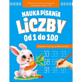 Nauka pisania. Liczby od 1 do 100