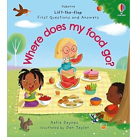 First Questions and Answers: Where does my food go?