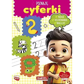 Poznaję cyferki z naklejkami