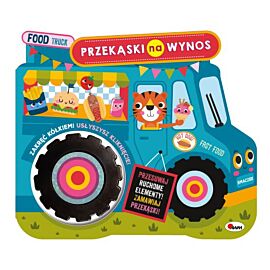 Food track. Przekąski na wynos. Z ruchomym kółkiem