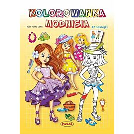 Kolorowanka Modnisia