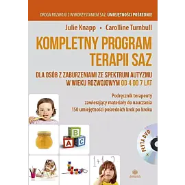 Kompletny program terapii SAZ dla osób z zaburzeniami ze spektrum autyzmu w wieku rozwojowym od 4 do 7 lat