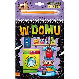 Zdrapuj i szukaj pieska. W domu