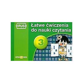 PUS 3 Łatwe ćwiczenia do nauki czytania