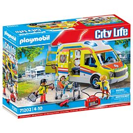 Playmobil Karetka pogotowia ze światłem i dźwiękiem 71202
